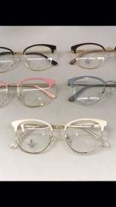 Iconsunnies Anti Radiation Eye Glasses For Women Men Anti Blue Ray Metal replaceable lens optical frame