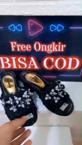 sandal anak perempuan hak kokop mute