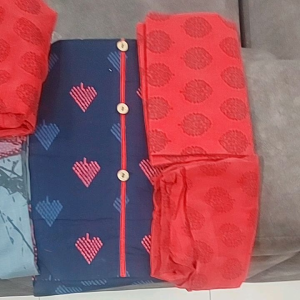 #ready stock pure cotton punjabi material