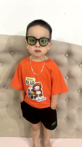 Bộ ba lỗ bé trai Derosa Kids cho bé từ 2 đến 6 tuổi ZSK24-395B