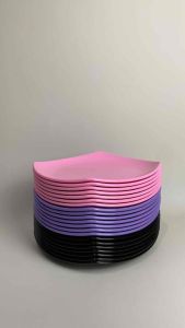 (6 pcs / 12pcs) Piring Kotak Semi Melamin 9inch DINNERWARE - Piring Saji Persegi Ceper Plastik Tebal