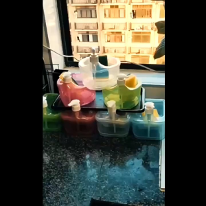 Dispenser Sabun Cuci Piring Model Mangkok Bulat Pump / Tempat Sabun dan Spons Cuci Piring