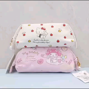 Tempat Pensil Sanrio / Tepak Pensil Hello Kitty / Kotak Pensil Melody / Pensil Case Import Karakter Cinnamoroll