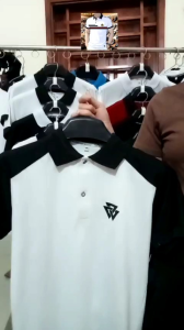 áo thun polo nam phối (Hàn) cáo cấp