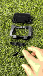 A456แผ่นยึดถังน้ำมัน+พร้อมยางรองถังน้ำมันเครื่องตัดหญ้ารุ่น411RBC411 NB411รุ่นก็อป ทุกยี่ห้อ งานอย่างดี