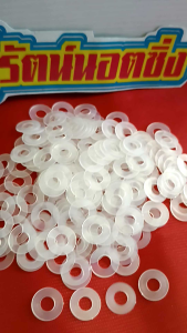 อารัตน์นอตซิ่ง แหวนรองน็อต พลาสติก M4(เบอร์6) - M5(เบอร์8) - M6(เบอร์10) ราคาต่อ 1 ตัว