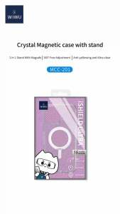 Wiwu i Shield Ultra Clear Case for iPhone 16 Pro Max/16 Pro/16 Plus/16