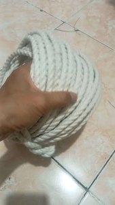TALI TAMBANG BAHAN KAIN LEMBUT KETEBAKAN 8 MILI PAJANG 30 METER/ TALI MURAH BERKUALITAS