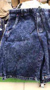 4 pocket denim short