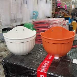 (Set of 2) Water Plant Pot Plastic Hydroponic Pots for Indoor Water Garden or Plants Lazy Flower Pot Automatic Water Absorbing Self-Watering Flower pot Planting Gardening Planter Home Decor /Wall Mounted Flower Pot