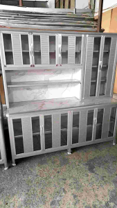 ตู้ครัวอลูมิเนียม 180 CM / โครงอลูมิเนียม - ตู้ครัวที่ดีที่สุด สำหรับผู้ที่ช้องกับ 180 CM