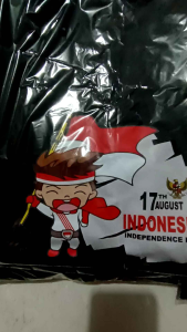 Atasan Hut RI 80 1945 Kemerdekaan Republik Indonesia 2024 Kaos Murah Kaos katun Kaos 17 Agustus 1945 Kaos Pria Dan Wanita Kaos Kata2 Lucu Kaos Viral Bendera Merah Putih Hitam