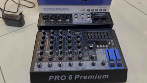 Mixer Audio Firstclass Pro 6 Premium 6 Channel Original