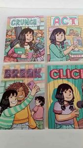 A Click Graphic Novel หนังสือวรรณกรรมภาษาอังกฤษ เรื่องราวของเด็กประถมปลาย เซต 6 เล่ม