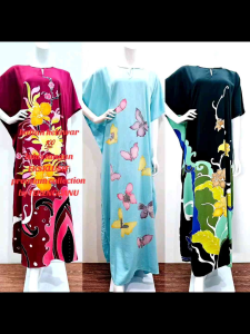 Hand-Painted Batik Kaftan Terengganu Exclusive Premium Collection - Jumbo Size up to 7XL - Comfortable and Elegant