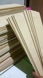 Mdf potongan teball 4mm ukuran 85x31cm