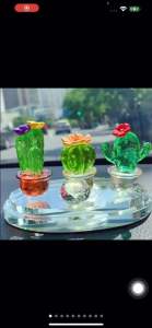 โมเดลต้นกระบองเพชรจิ๋ว(เซต 4 ชิ้น)