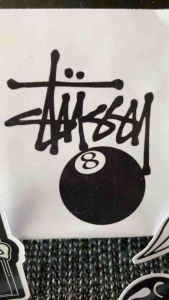 Gelang Couple Stussy 8 Ball Free Box Dan Stcker