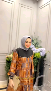 Damla ID Gamis Mewah & Payet Swarosky Edisi Larosa