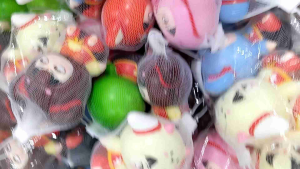 mainan squishy baby three