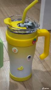 LY GIỮ NHIỆT STICKER NỔI DỄ THƯƠNG