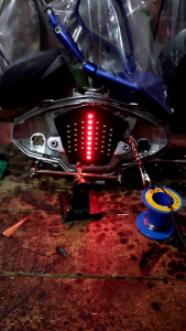 Aksesoris Lampu Running Nex2 5 TR 8 Mode Otomatis Tinggal Colok Bonus Lem