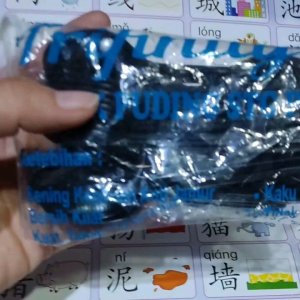 SENDOK PUDDING / SENDOK TEH / SENDOK KOPI/ SENDOK KUE PLASTIK HITAM 50PCS