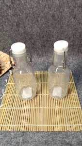 BOTOL KACA KOKEN 250ml MMS250 tutup seal anti tumpah