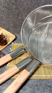 SEROKAN SARINGAN JARING TEBAL GG KAYU SRY-017 222628cm Kitchenware