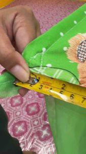 มุ้ง 4 ฟุต หลังคาลาย