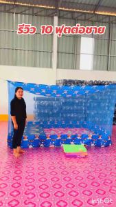 มุ้งกางนอนหลังคาลายต่อชาย 6 ฟุต 8 ฟุต 9ฟุต 10 ฟุต 12 ฟุต