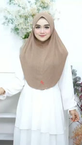 Karima - Hijab Bergo Instan Non Ped Jersey Victor by Daura Gama