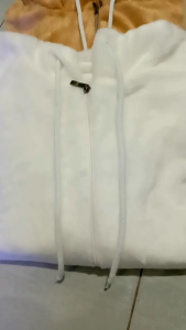 sweater hoodie jaket WANITA zipper stm crop jaket bulu dewasa serpha polos premium