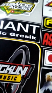 STIKER SOUND SYSTEM VINYL | STIKER AUDIO ANTI AIR | STIKER VINYL | STIKER SOUND | STIKER AUDIO ISI 8 BIJI BAHAN VYNIL