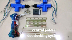 1 set central lock pintu 4pc mobil universal central door lock