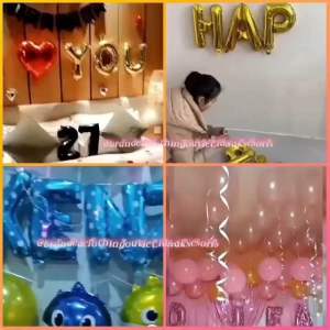 BALON FOIL HURUF & ANGKA 40CM / BALON FOIL HURUF GOLD SILVER BIRU PINK / BALON ULANG TAHUN / BALON SEMUA ACARA PESTA / LETTER A TO Z & NUMBER 0 TO 9 FOIL BALLOONS
