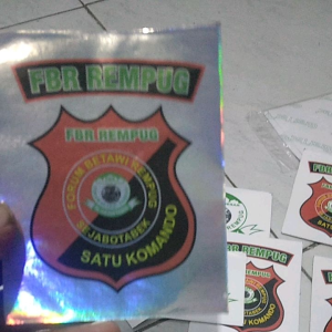 stiker vinyl logo fbr rempug isi 3 pcs