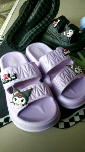 HENG 8030 Sandal Selop Anak Perempuan Cewe Karakter Kur00mi Ringan Empuk Modis