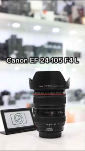 เลนส์ Canon EF 24-105 f4 L IS USM  มีกันสั่น สภาพสวย