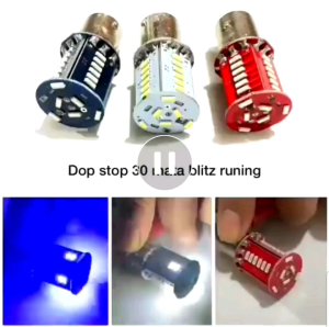 Lampu LED Stop Rem 30 Mata Strobo Kedip Flash DC 12V Running Motor Mobil