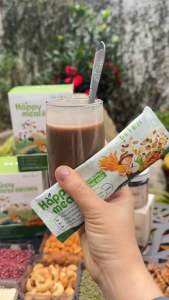 [Chính Hãng The High] Sữa hạt dinh dưỡng Happy Meal The High hộp 20 gói thay thế bữa ăn cân chỉnh vóc dáng. Sữa hạt siết eo đa dưỡng chất từ 20 loại hạt(không đậu nành).