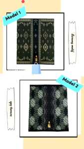 (COD) Sarung HDS Motif Rubik-Sarung Batik Terompah-Sarung Samarinda