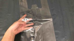 PP Transparent Singlet Bag (500g+-)/Clear Plastic Bag /T-shirt Clear Plastic Bag