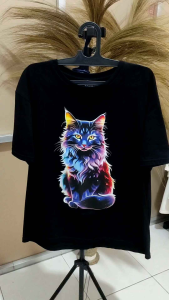 Kaos Oversized Tshirt Cat Color: Desain Unik & Nyaman