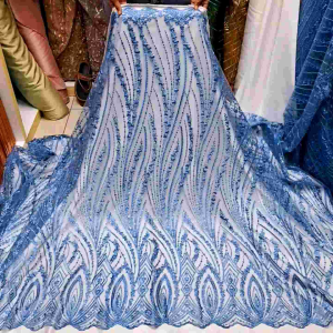 Terbaru Kain Tile Full Bordir Payet Sequin Berkualitas & Mewah