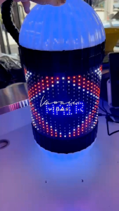 ไฟหมุนเสริมสวย ไฟหมุนแคปซูล lighting pole