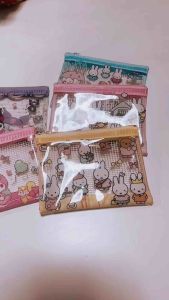 กระเป๋าสตางค์ลายการ์ตูน ใส่บัตร ใส่เหรียญ มีลายให้เลือกเยอะ ขนาด 10.5x8cm