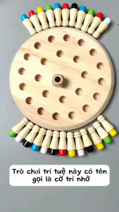 Cờ Luyện Trí Nhớ - Cờ Nhớ Màu Luyện Trí Tuệ Tư Duy Cho Bé
