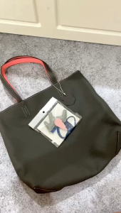 TAS WANITA IMPORT/NO BRAND FLIP LEATHER BAG (BOLAK BALIK)D33-307