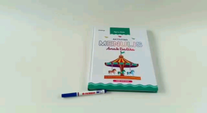 Wipe And Clean Book Aktivitas Menulis Anak Balita 1